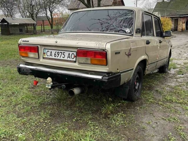 Бежевый ВАЗ 2107, объемом двигателя 1.5 л и пробегом 123 тыс. км за 572 $, фото 1 на Automoto.ua