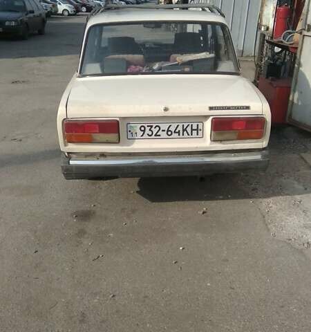 Бежевий ВАЗ 2107, об'ємом двигуна 1.6 л та пробігом 40 тис. км за 750 $, фото 1 на Automoto.ua