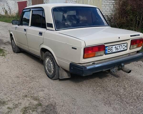 ВАЗ 2107 1995 в Очакове на Automoto.ua Бежевый ВАЗ 2107, объемом двигателя 1.45 л и пробегом 204 тыс. км за 1500 $, фото 1 на Automoto.ua