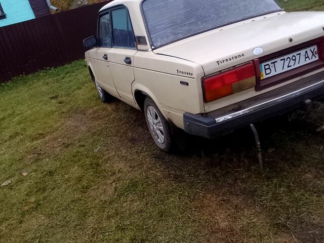 ВАЗ 2107 1995 в Гребенке на Automoto.ua Бежевый ВАЗ 2107, объемом двигателя 1.6 л и пробегом 165 тыс. км за 450 $, фото 6 на Automoto.ua