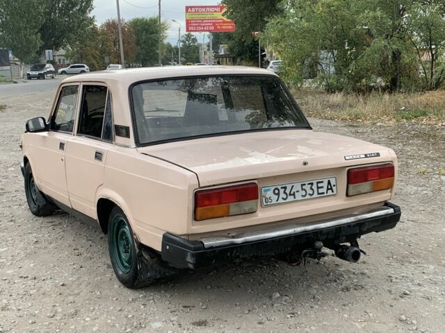 Бежевый ВАЗ 2107, объемом двигателя 1.3 л и пробегом 300 тыс. км за 478 $, фото 3 на Automoto.ua
