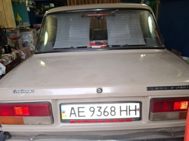 Бежевый ВАЗ 2107, объемом двигателя 1.4 л и пробегом 70 тыс. км за 1000 $, фото 1 на Automoto.ua