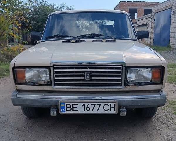 ВАЗ 2107 1995 в Очакове на Automoto.ua Бежевый ВАЗ 2107, объемом двигателя 1.45 л и пробегом 204 тыс. км за 1500 $, фото 5 на Automoto.ua