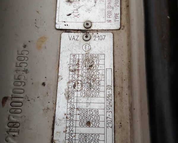 Бежевый ВАЗ 2107, объемом двигателя 1.5 л и пробегом 120 тыс. км за 1200 $, фото 7 на Automoto.ua