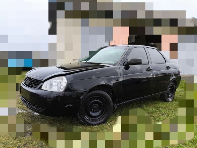 Черный ВАЗ 2107, объемом двигателя 1 л и пробегом 150 тыс. км за 1100 $, фото 1 на Automoto.ua