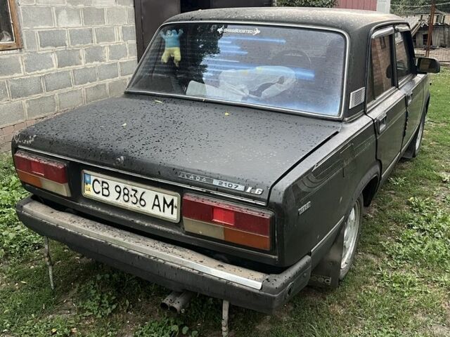 Черный ВАЗ 2107, объемом двигателя 1.3 л и пробегом 91 тыс. км за 900 $, фото 7 на Automoto.ua