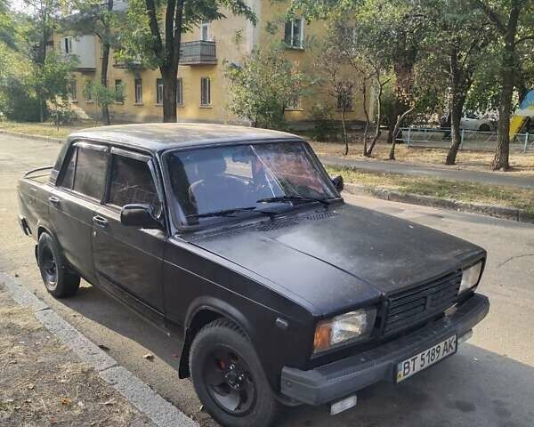 Черный ВАЗ 2107, объемом двигателя 0 л и пробегом 168 тыс. км за 1300 $, фото 1 на Automoto.ua
