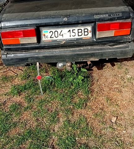 Чорний ВАЗ 2107, об'ємом двигуна 16 л та пробігом 500 тис. км за 805 $, фото 1 на Automoto.ua