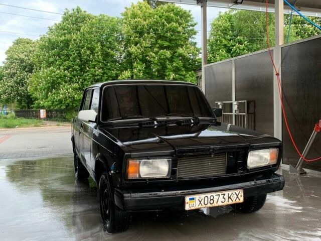 Черный ВАЗ 2107, объемом двигателя 0 л и пробегом 40 тыс. км за 486 $, фото 1 на Automoto.ua