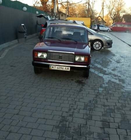 Черный ВАЗ 2107, объемом двигателя 1.5 л и пробегом 89 тыс. км за 1150 $, фото 1 на Automoto.ua
