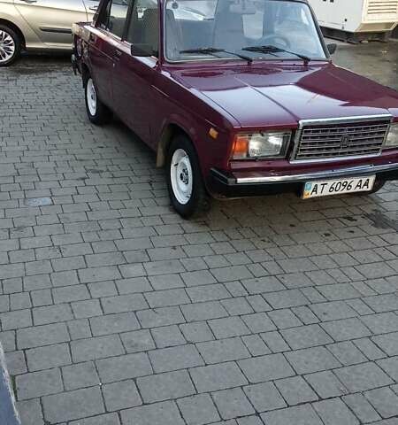 Черный ВАЗ 2107, объемом двигателя 1.5 л и пробегом 89 тыс. км за 1150 $, фото 4 на Automoto.ua