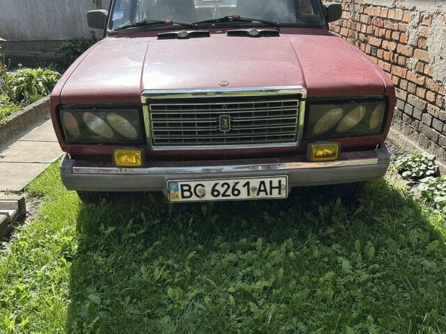 Черный ВАЗ 2107, объемом двигателя 1.5 л и пробегом 84 тыс. км за 597 $, фото 1 на Automoto.ua