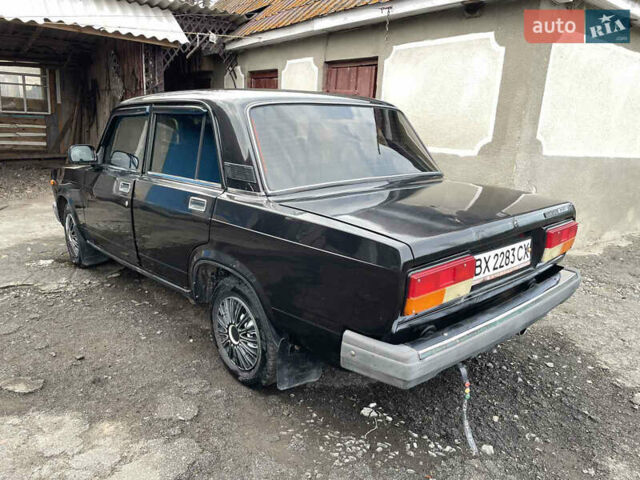 Черный ВАЗ 2107, объемом двигателя 1.45 л и пробегом 6 тыс. км за 1250 $, фото 7 на Automoto.ua