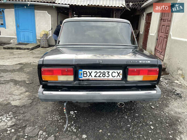 Черный ВАЗ 2107, объемом двигателя 1.45 л и пробегом 6 тыс. км за 1250 $, фото 6 на Automoto.ua