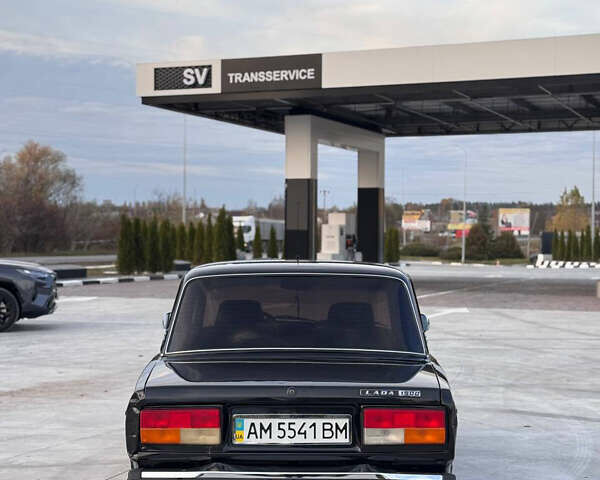 Чорний ВАЗ 2107, об'ємом двигуна 1.45 л та пробігом 35 тис. км за 2100 $, фото 5 на Automoto.ua