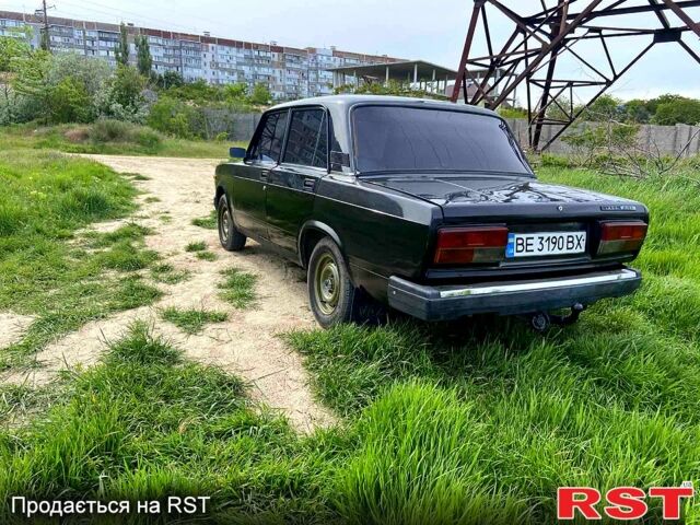 Черный ВАЗ 2107, объемом двигателя 1.5 л и пробегом 77 тыс. км за 1500 $, фото 6 на Automoto.ua