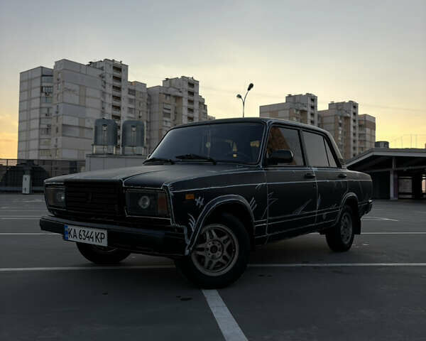 Чорний ВАЗ 2107, об'ємом двигуна 1.5 л та пробігом 79 тис. км за 1500 $, фото 1 на Automoto.ua