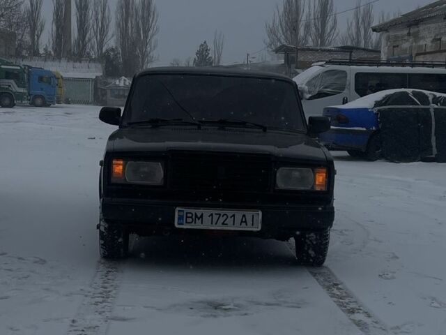 Чорний ВАЗ 2107, об'ємом двигуна 1.5 л та пробігом 125 тис. км за 1600 $, фото 1 на Automoto.ua