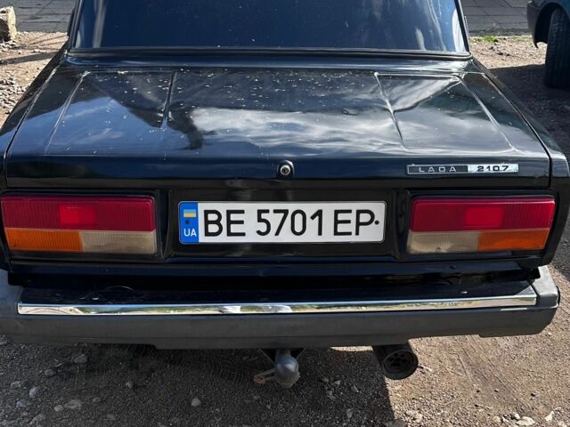 Чорний ВАЗ 2107, об'ємом двигуна 1.6 л та пробігом 100 тис. км за 1500 $, фото 2 на Automoto.ua