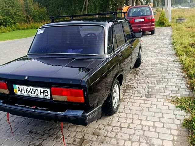Чорний ВАЗ 2107, об'ємом двигуна 1.6 л та пробігом 196 тис. км за 1100 $, фото 5 на Automoto.ua