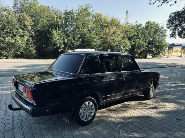 Черный ВАЗ 2107, объемом двигателя 1.6 л и пробегом 65 тыс. км за 2000 $, фото 3 на Automoto.ua