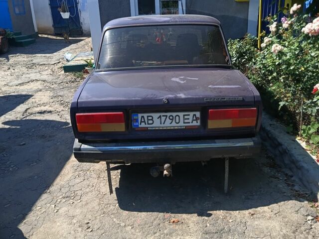 Фиолетовый ВАЗ 2107, объемом двигателя 1.5 л и пробегом 235 тыс. км за 900 $, фото 1 на Automoto.ua