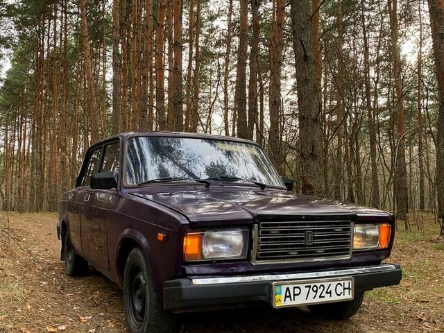 Фиолетовый ВАЗ 2107, объемом двигателя 16 л и пробегом 280 тыс. км за 880 $, фото 1 на Automoto.ua