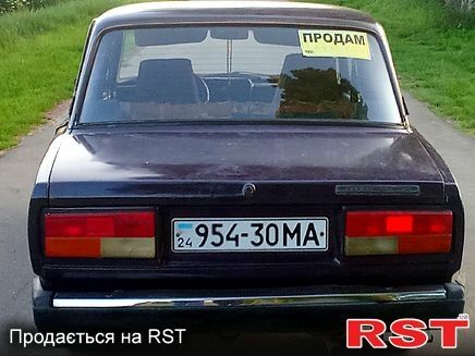 Фиолетовый ВАЗ 2107, объемом двигателя 1.3 л и пробегом 0 тыс. км за 700 $, фото 2 на Automoto.ua