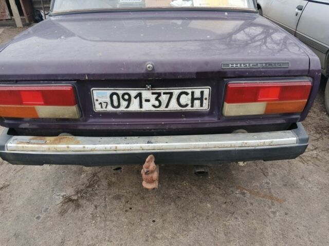 Фиолетовый ВАЗ 2107, объемом двигателя 1.3 л и пробегом 200 тыс. км за 237 $, фото 2 на Automoto.ua