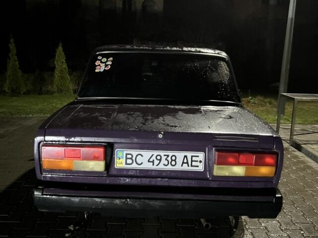 Фіолетовий ВАЗ 2107, об'ємом двигуна 1.5 л та пробігом 3 тис. км за 450 $, фото 2 на Automoto.ua