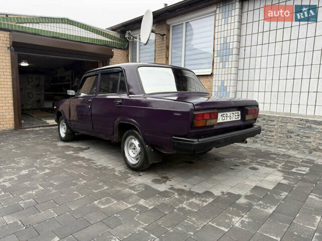 Фиолетовый ВАЗ 2107, объемом двигателя 1.5 л и пробегом 100 тыс. км за 750 $, фото 4 на Automoto.ua