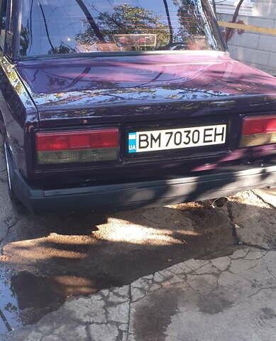 Фиолетовый ВАЗ 2107, объемом двигателя 1.69 л и пробегом 40 тыс. км за 2500 $, фото 4 на Automoto.ua