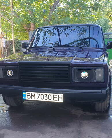 Фиолетовый ВАЗ 2107, объемом двигателя 1.69 л и пробегом 40 тыс. км за 2500 $, фото 6 на Automoto.ua