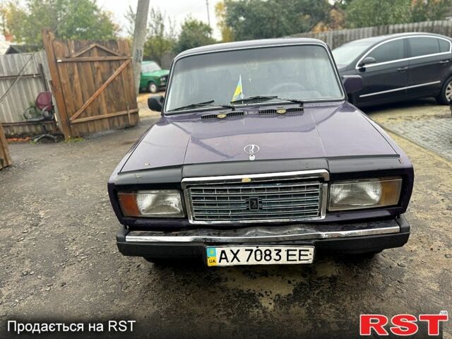 Фіолетовий ВАЗ 2107, об'ємом двигуна 1.5 л та пробігом 100 тис. км за 550 $, фото 1 на Automoto.ua