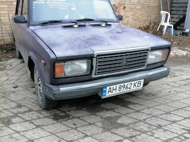 Фиолетовый ВАЗ 2107, объемом двигателя 1.5 л и пробегом 96 тыс. км за 545 $, фото 5 на Automoto.ua