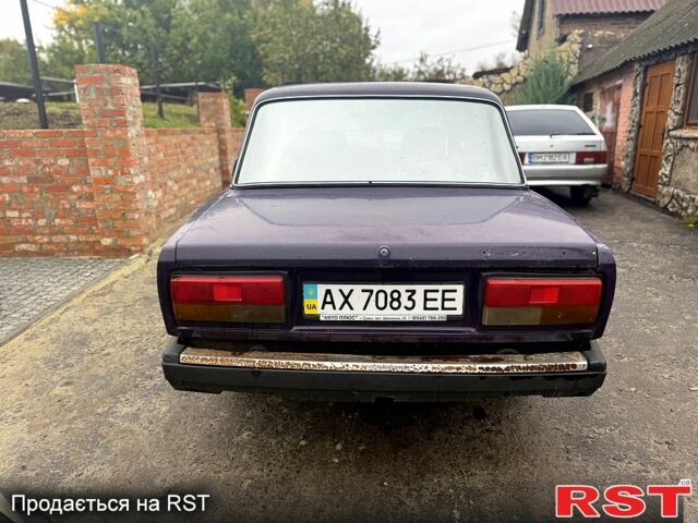 Фіолетовий ВАЗ 2107, об'ємом двигуна 1.5 л та пробігом 100 тис. км за 550 $, фото 3 на Automoto.ua