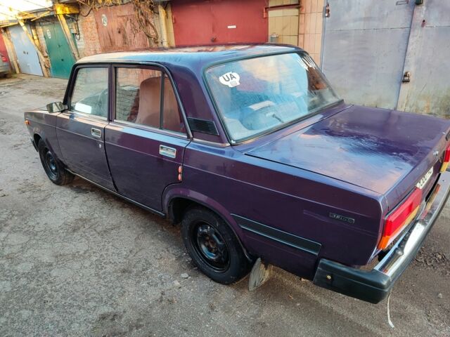 Фіолетовий ВАЗ 2107, об'ємом двигуна 1.6 л та пробігом 450 тис. км за 800 $, фото 7 на Automoto.ua