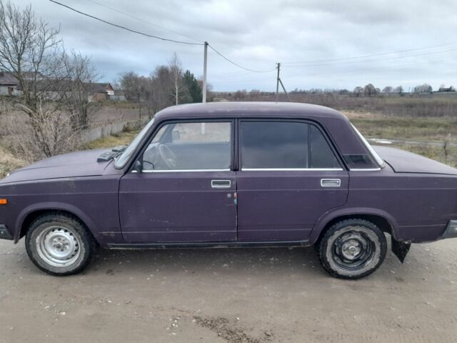 Фиолетовый ВАЗ 2107, объемом двигателя 3 л и пробегом 100 тыс. км за 473 $, фото 5 на Automoto.ua