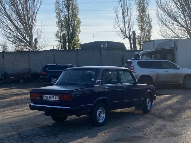 Фіолетовий ВАЗ 2107, об'ємом двигуна 1.5 л та пробігом 185 тис. км за 850 $, фото 3 на Automoto.ua