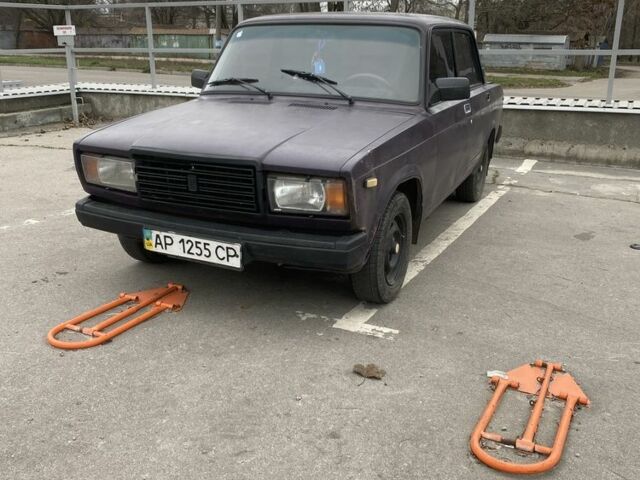 Фиолетовый ВАЗ 2107, объемом двигателя 1.5 л и пробегом 100 тыс. км за 711 $, фото 1 на Automoto.ua