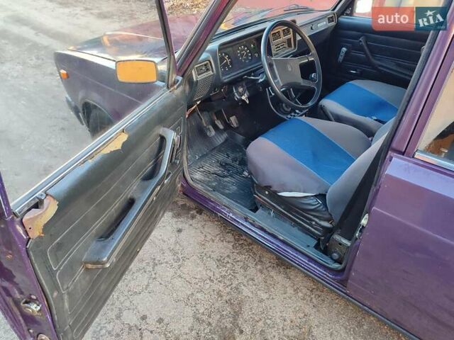 Фиолетовый ВАЗ 2107, объемом двигателя 1.6 л и пробегом 450 тыс. км за 700 $, фото 16 на Automoto.ua