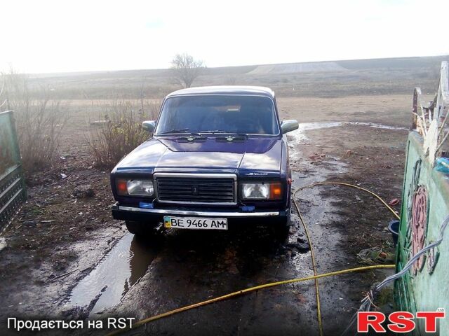 Фиолетовый ВАЗ 2107, объемом двигателя 1.3 л и пробегом 150 тыс. км за 1000 $, фото 5 на Automoto.ua