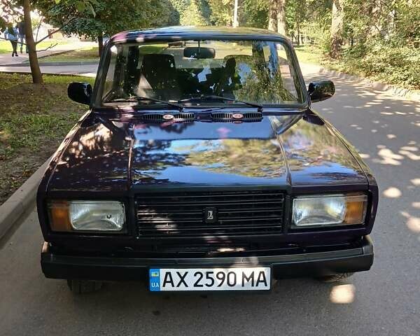 Фіолетовий ВАЗ 2107, об'ємом двигуна 1.45 л та пробігом 89 тис. км за 1200 $, фото 6 на Automoto.ua