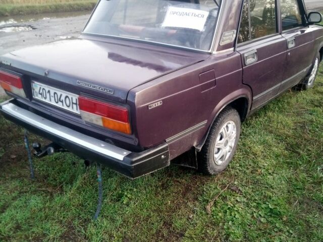 ВАЗ 2107 2001 в Черкассах на Automoto.ua Фиолетовый ВАЗ 2107, объемом двигателя 1.5 л и пробегом 40 тыс. км за 857 $, фото 3 на Automoto.ua