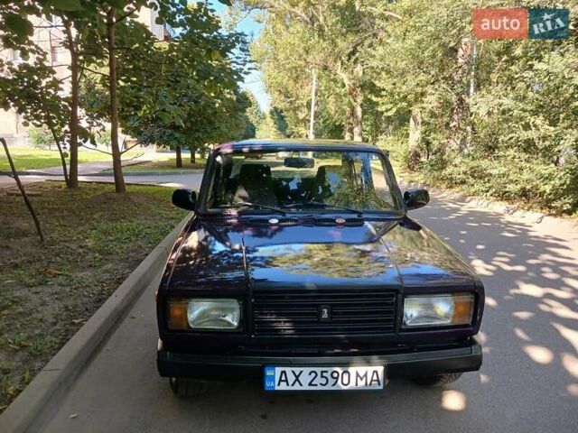 Фіолетовий ВАЗ 2107, об'ємом двигуна 1.45 л та пробігом 89 тис. км за 1200 $, фото 1 на Automoto.ua