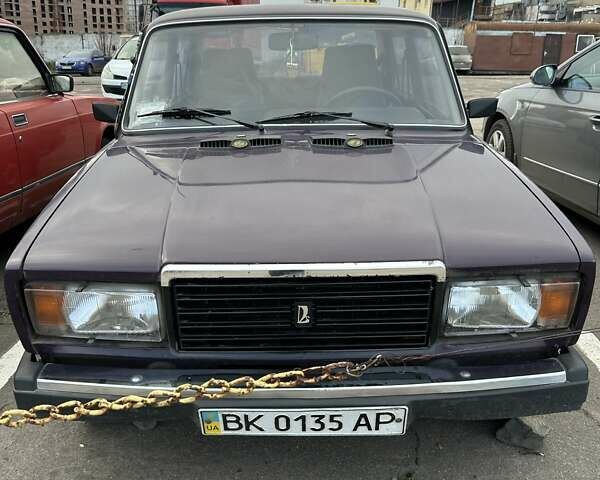 Фіолетовий ВАЗ 2107, об'ємом двигуна 1.5 л та пробігом 99 тис. км за 1200 $, фото 1 на Automoto.ua
