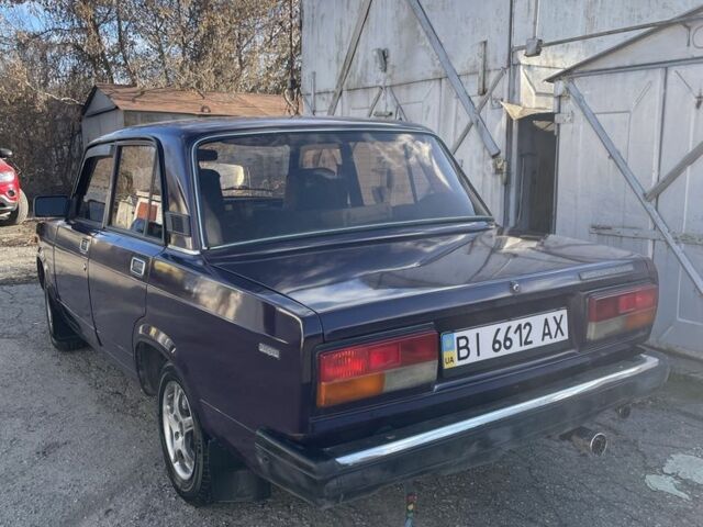 Фіолетовий ВАЗ 2107, об'ємом двигуна 1.5 л та пробігом 36 тис. км за 950 $, фото 6 на Automoto.ua