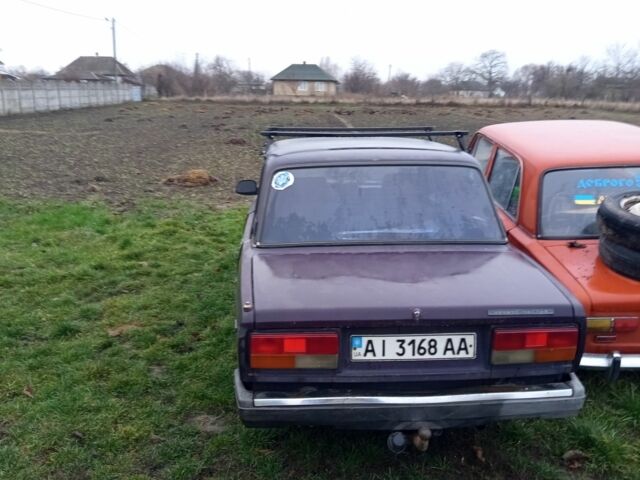 Фіолетовий ВАЗ 2107, об'ємом двигуна 1.5 л та пробігом 160 тис. км за 473 $, фото 1 на Automoto.ua