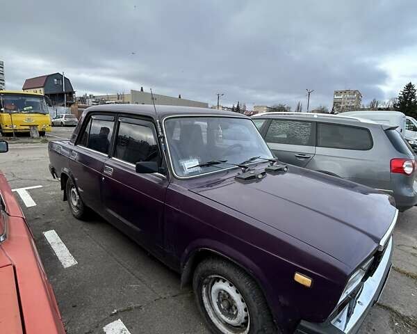 Фіолетовий ВАЗ 2107, об'ємом двигуна 1.5 л та пробігом 99 тис. км за 1200 $, фото 2 на Automoto.ua