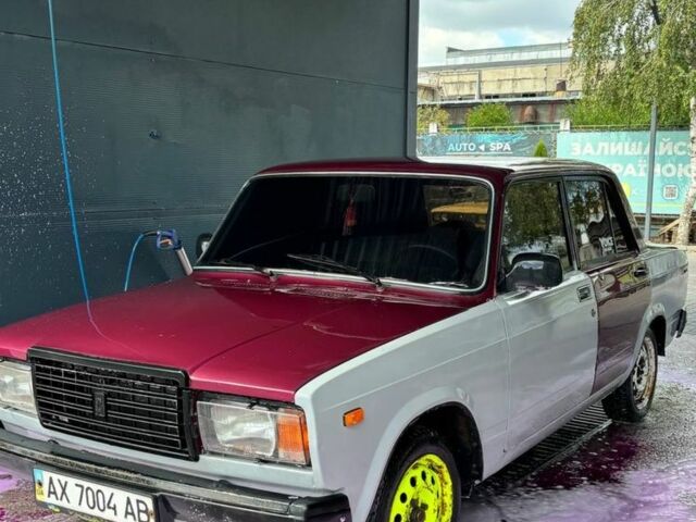 Фіолетовий ВАЗ 2107, об'ємом двигуна 1.5 л та пробігом 3 тис. км за 1050 $, фото 1 на Automoto.ua